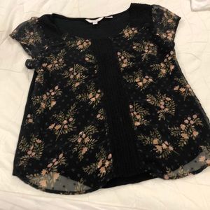 Lauren Conrad cap sleeve blouse